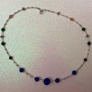 Silver 20” handcrafted necklace